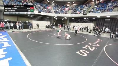 150 lbs Champ. Round 2 - Mark Bilek, Chicago (St. Patrick) vs Andrew Clark, Homewood-Flossmoor