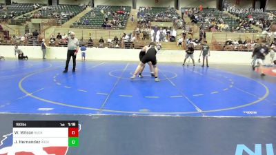 190 lbs Consi Of 4 - Wyatt Wilson, Buckhead Wrestling Club vs Jovanny Hernandez, Rockmart Takedown Club