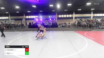 126 lbs Round Of 64 - Gyan Nawbatt, Royalty WC vs Talon Spry, Inland Elite WC