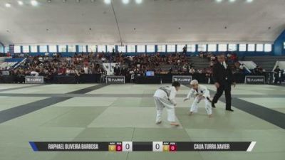 CAUA TURRA XAVIER vs RAPHAEL OLIVEIRA BARBOSA 2026 FJJ Rio Carioca