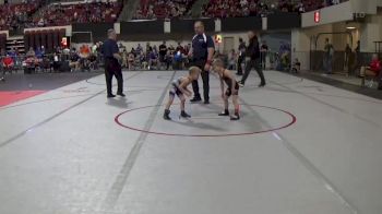 43 lbs Cons. Round 1 - Harrison Hensley, Spartan Youth Wrestling Club vs Brooks Morgan, Big Game Wrestling Club MT