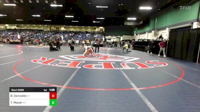 132 lbs Round Of 128 - Braylon Gonzalez, CT vs Tj Meyer, KY