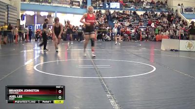 150 lbs Champ. Round 2 - Brakken Johnston, Highland vs Axel Lee, Rigby