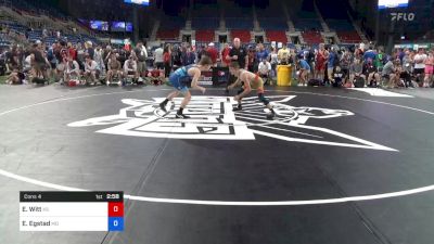 106 lbs Cons 4 - Ezekiel Witt, Kansas vs Erik Egstad, Missouri