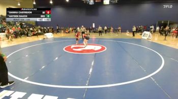 120 lbs Quarterfinal - Kayden Dauch, Orange County vs Danika Castrejon, Mountainview