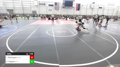 156 lbs Quarterfinal - Theseus Rodriguez, Orange Vista HS vs Gunnar Higgins, Aztec WC