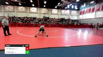 150 lbs Consolation - Mathew Blandon, Weston vs David Murphy, Scituate