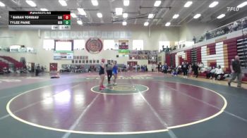170 lbs Champ. Round 2 - Sarah Toribau, Oakley vs Tylee Paine, Borah