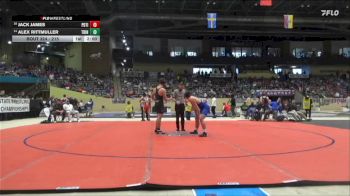 215 lbs Champ. Round 2 - Alex Rittmuller, Trinity (Louisville) vs Jack James, Paducah Tilghman