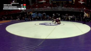 144 lbs Quarters & 1st Wb (16 Team) - Jordan Marmolejos, Crismon High School vs Drew Galyen, Norfolk