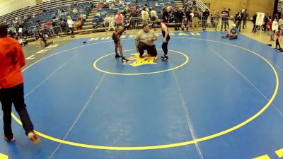 12U Boys - 86 lbs Cons. Round 3 - Brodrick Wert, The Fort Hammers Wrestling vs Shah Tiggett, Merrillville Pirates Wrestling Club