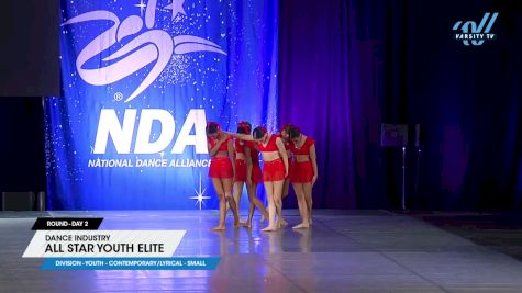 Dance Industry - All Star Youth Elite [2025 Youth - Contemporary/Lyrical - Small Day 2] 2025 NDA All-Star National Championship