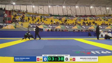 BERNARDO PAIXÃO MARINO vs RAFAEL PERASSA LONGO 2026 FPJJ Circuito Paulista GI Etapa 3