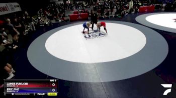 126 lbs Placement Matches (16 Team) - James Fukuchi, OCWA-FR vs Eric Pho, NAWA-FR