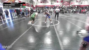 144 lbs Quarterfinal - Moses Mendoza, Gilroy vs Manuel Ruiz, Monterey