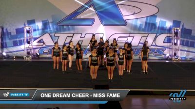 One Dream Cheer - Miss Fame [2022 L3 Performance Recreation - 8-18 Years Old (NON) Day 1] 2022 Athletic Championships Phoenix Nationals