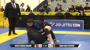 Bianca Ashley Rothrock vs Michelle Wrenae Schramm 2025 World IBJJF Jiu-Jitsu No-Gi Championship