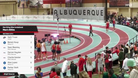 Men's 800m, Prelims 5