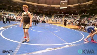 85 lbs Quarterfinal - Caide Gage, Salina Wrestling Club vs Shaune McConnell, Eufaula Ironheads Wrestling Club