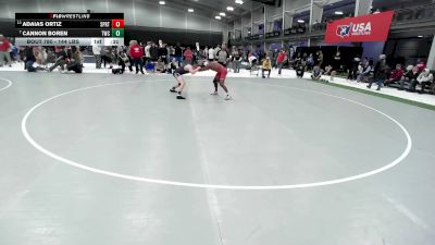 144 lbs Cons. Rd Of 16 - Adaias Ortiz, Spartan RTC@LHP vs Cannon Boren, Thermopolis Wrestling Club