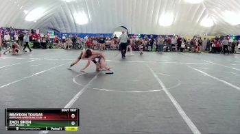 113 lbs Round 2 - Braydon Tougas, Hartland Wrestling Club vs Zach Sikon, Unattached