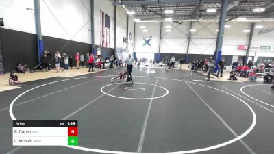 57 lbs Semifinal - Roman Carter, Mat Demon WC vs Liam McNeil, Spanish Springs WC