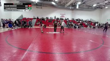 115 lbs Champ. Round 2 - Hajjar Shawish, Columbine vs Tylee Schultz, Pine Creek