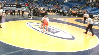 155 lbs Cons. Round 2 - Lauryn Trotter, Yorkville (H.S.) vs Suzanne Stalley, Carol Stream (Glenbard North)