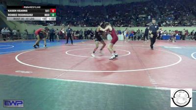 87 lbs Round Of 32 - Kasen Kearns, Tuttle vs Romeo Rodriguez, Woodward Junior High