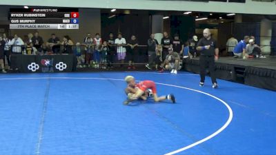 62 lbs 7th Place Match - Ryker Rubinstein, King Select vs Gus Murphy, Maurer Coughlin