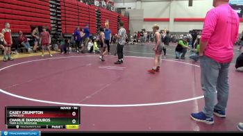 90 lbs Cons. Round 2 - Casey Crumpton, Alpha Elite vs Charlie Diamaduros, Tiger Elite Wrestling