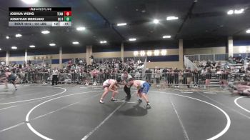 157 lbs Consi Of 64 #1 - Joshua Wong, Team Puma vs Jonathan Mercado, Oc Rtc