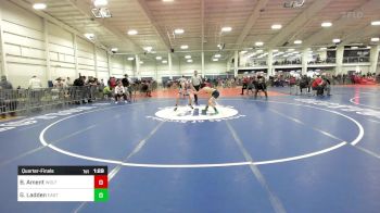 112 lbs Quarterfinal - Bradley Ament, Wolfgang Wr Ac vs Gregory Ladden, East Haven