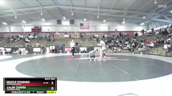 141 lbs 7th Place Match - Krayle Stormer, Northern State vs Caleb Chaves, Chadron State