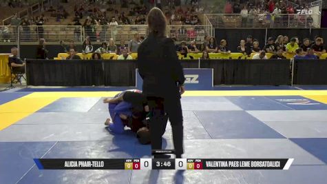 Valentina Paes Leme BorsatoAlici vs Alicia Phair-Tello 2025 Pan Kids Jiu-Jitsu IBJJF Championship