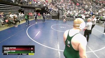 285 lbs Cons. Round 3 - Caleb Patton, Pine View vs Zayden Cook, Payson