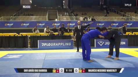Maurício Medeiros Wanderley vs Davi Abrão Dias Barbosa 2026 Pan Jiu Jitsu IBJJF Championship