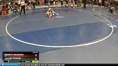 62 lbs Cons. Round 2 - Canyon Stewart, Panguitch vs Kenneth Wilkinson, JWC