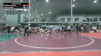 77 lbs Rr Rnd 9 - Honor Pluchino, Lady Alpha Dogz - Girls vs Willow Kerr, Central Pennies - Girls