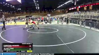 106 lbs Champ. Round 3 - Christian Vazquez, Doral Academy vs Elijah Lowe, Lake Gibson
