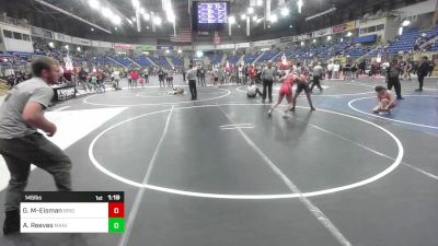 145 lbs Semifinal - Graciela Melendez-Eisman, Brighton WC vs Abbigail Reeves, Manitou