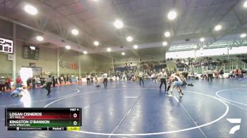 175 lbs Cons. Round 2 - Kingston O`Bannon, Elite Wrestling vs Logan Cisneros, Sky View JH