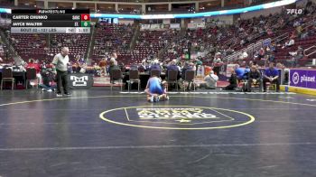 127 lbs First Round - Carter Chunko, Saucon Valley vs Jayce Walter, St. Marys
