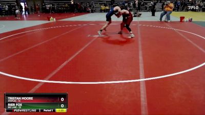 160 lbs Cons. Round 1 - Rier Fox, Big Lake vs Tristan Moore, Staples