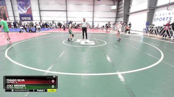 76 lbs Rd# 1 9:00am Friday - Thiago Silva, Cali Red vs Colt Brewer, VA Team Predator