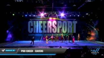Pro Cheer - Ravens [2021 L4 Senior Coed - Small Day 1] 2021 CHEERSPORT National Cheerleading Championship