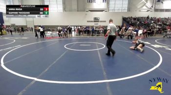 68 lbs Round 3 - Daphne Twoguns, Gowanda Wrestling Club vs Anna Masa, School Of Grappling