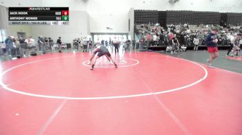 154-H lbs Consi Of 32 #2 - Jack Hook, Honesdale vs Anthony Monge, Yale Street