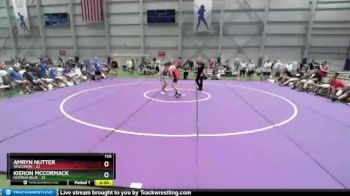 120 lbs Placement Matches (8 Team) - Amryn Nutter, Wisconsin vs Kieron McCormack, Georgia Blue