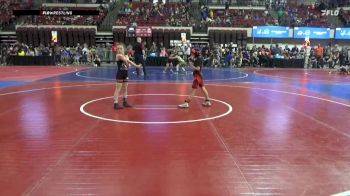 62 lbs Cons. Round 2 - Marley Eckhardt, Big Game Wrestling Club MT vs Harper Medicine Horse, Remnant Wrestling Club